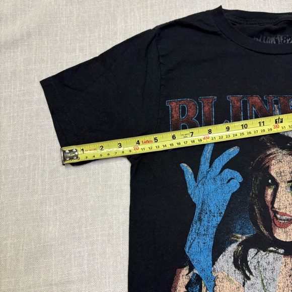 Blink-182 Black Graphic Women's Short Sleeve Tee - Picture 5 of 6